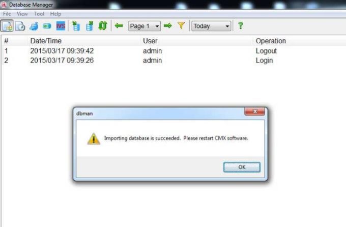 LILIN Navigator Software Full Guide 49 import sucess 680w446h