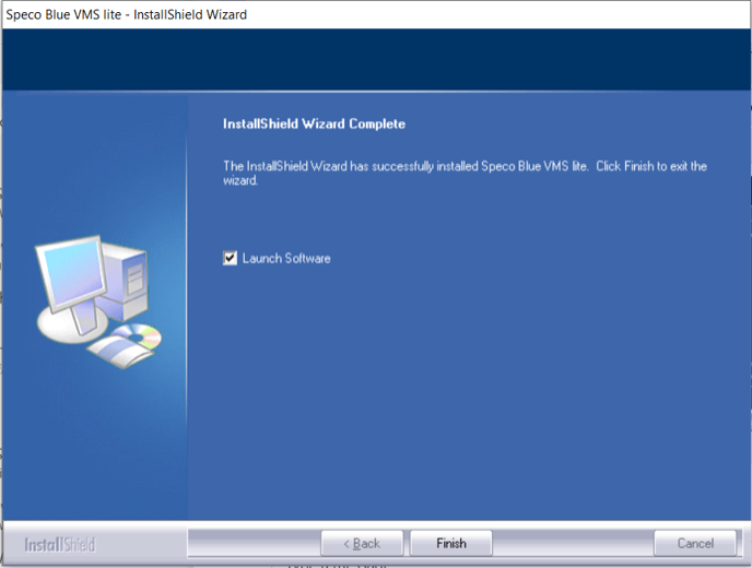 Speco Blue VMS Full Guide 6 installcomplete png pngwidth688height520nameinstallcomplete png 520h