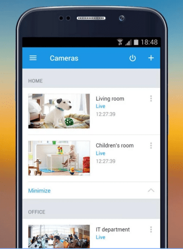 Ivideon App for Home Security