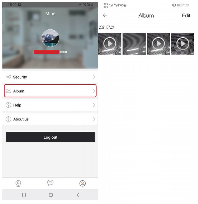 Record live video