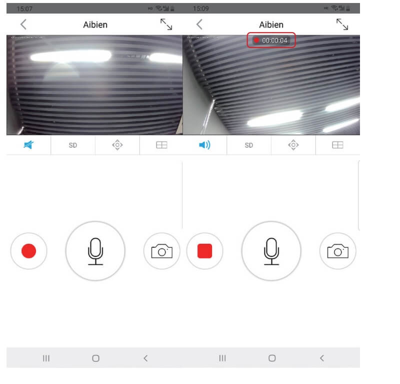 Record live video
