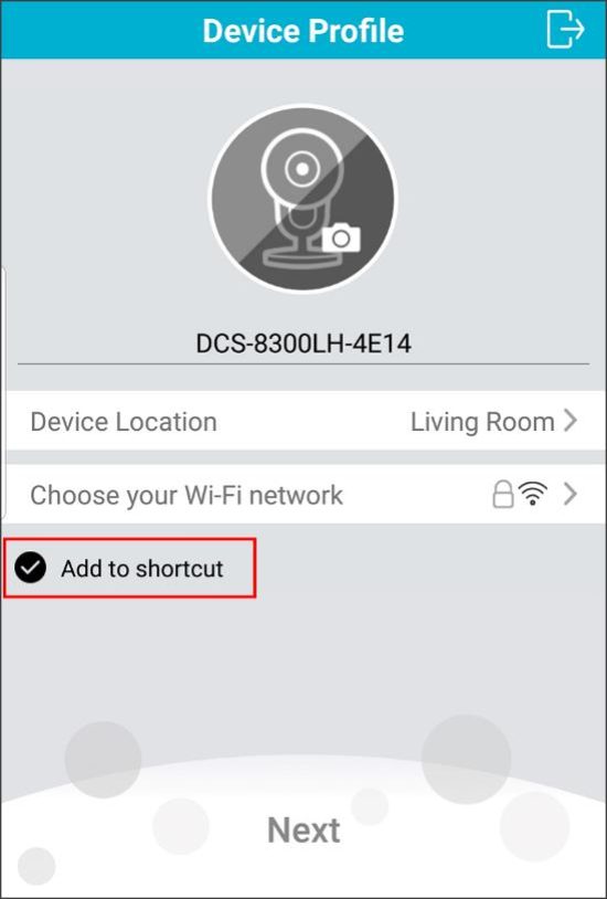 setup device profile shortcut 550w814h