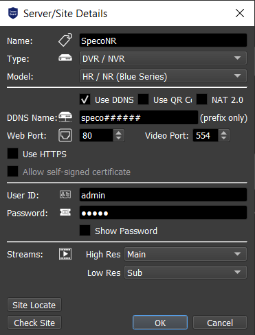 Speco Blue VMS Full Guide 93 sitelogin blueddns png pngwidth371height488namesitelogin blueddns png
