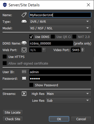 Speco Blue VMS Full Guide 75 sitelogin ddns png pngwidth371height490namesitelogin ddns png