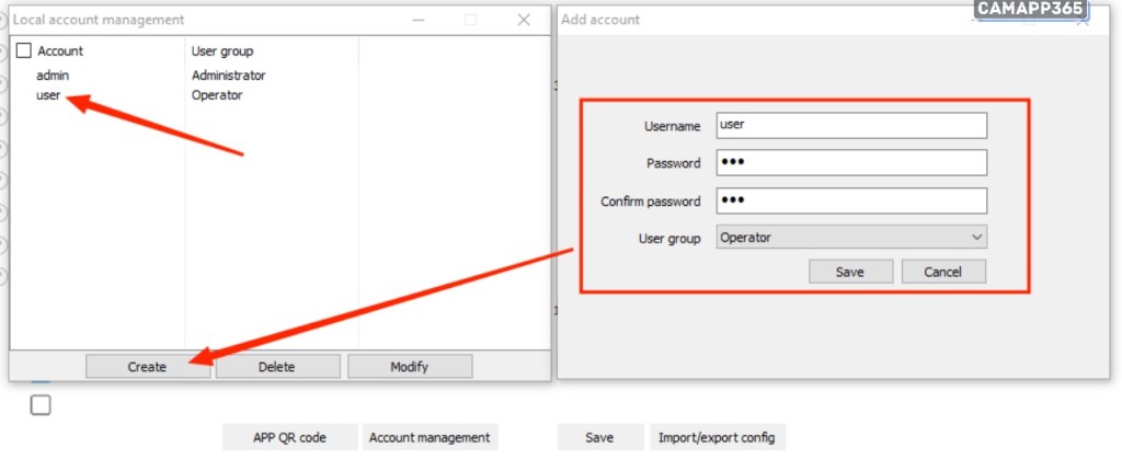 P6SLite EasyVMS Installation Guide 35 System settings