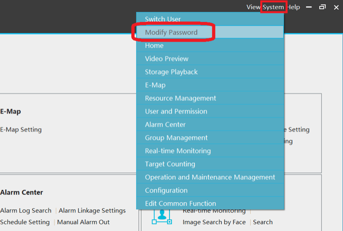 Speco Blue VMS Full Guide 27 systemsettingsmodifypw png pngwidth688height466namesystemsettingsmodifypw png 465h