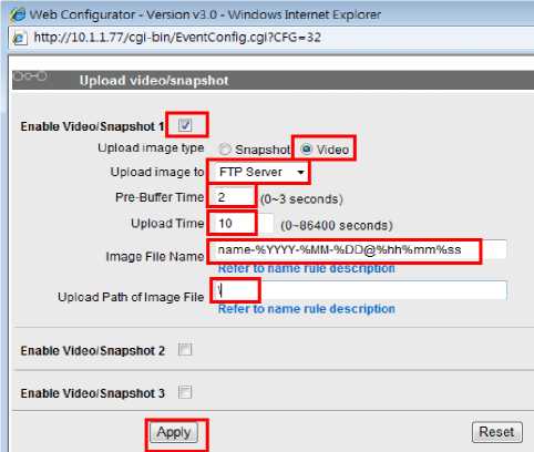 ACTi Cameras How to Use Motion Detection 13 word image 1045 12