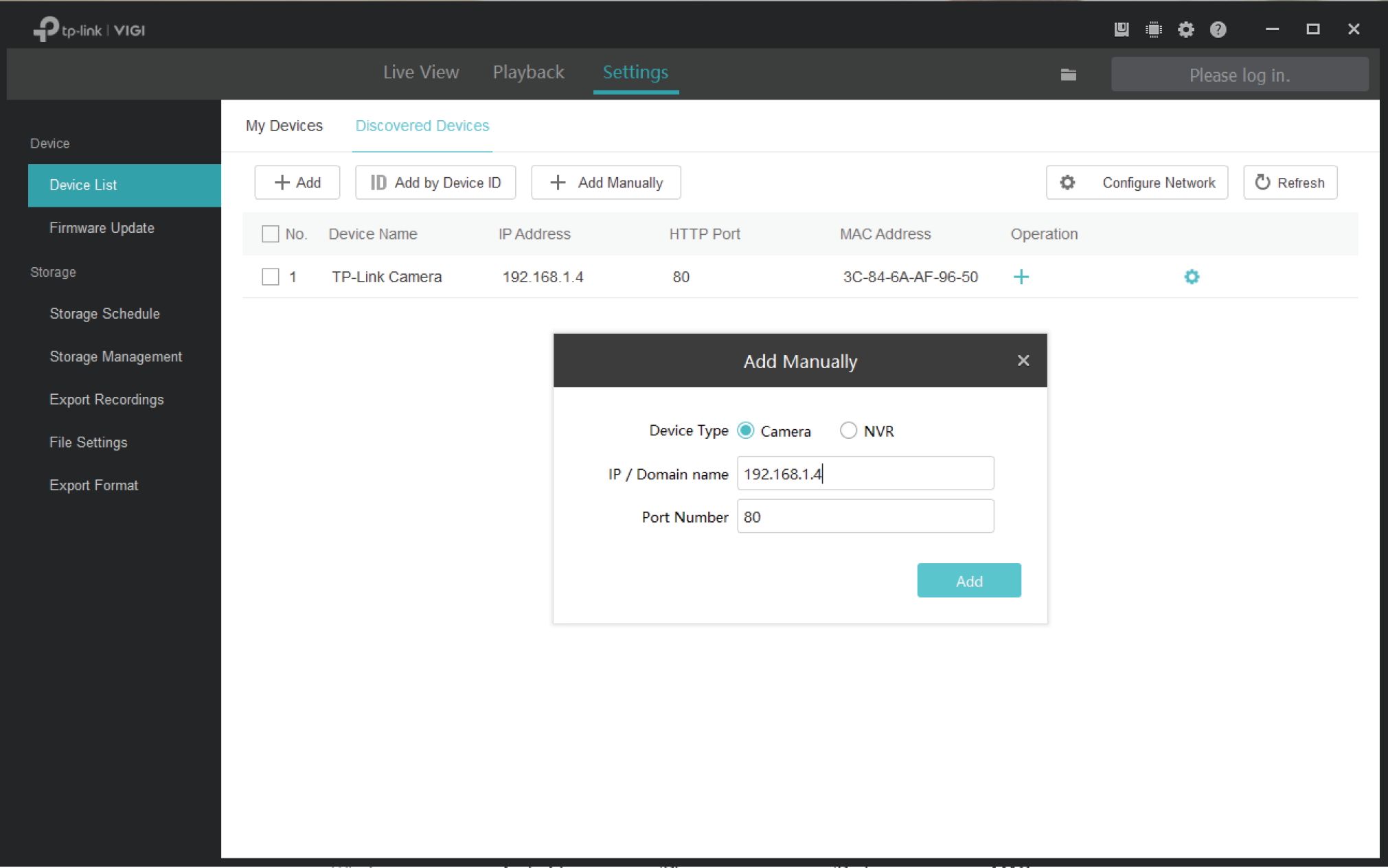 VIGI Security Manager Setup Guide 19 word image 3325 18