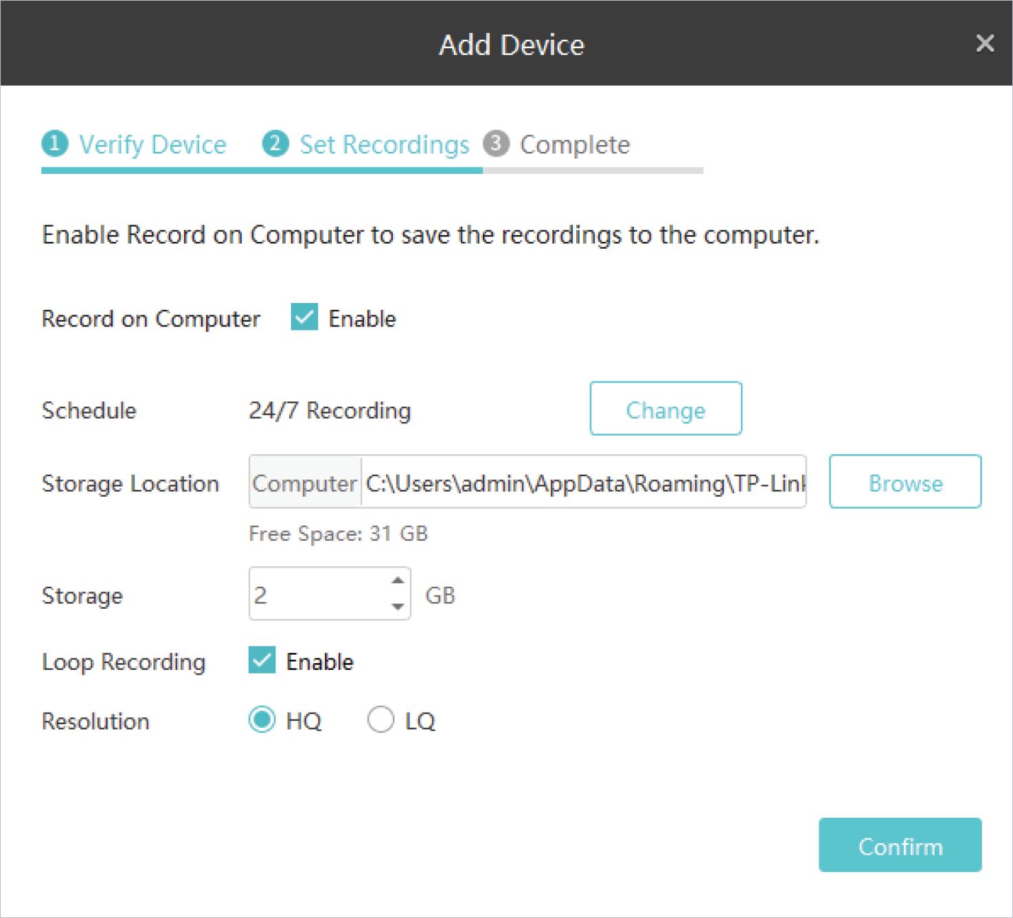 VIGI Security Manager Setup Guide 22 word image 3325 21