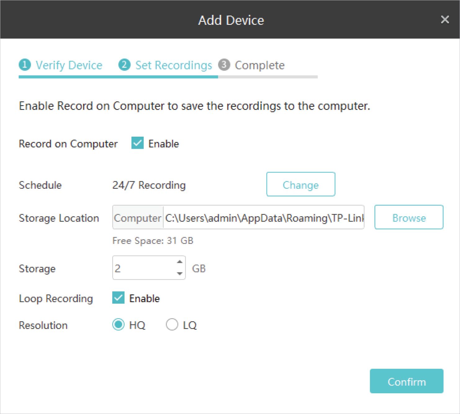 VIGI Security Manager Setup Guide 10 word image 3325 9