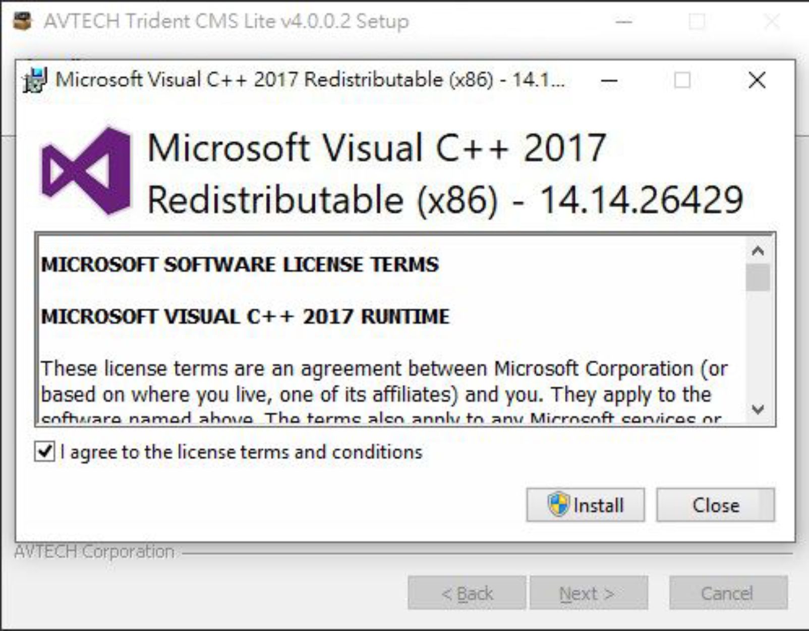 AVTECH CMS LITE Installation Guide 11 word image 3452 10