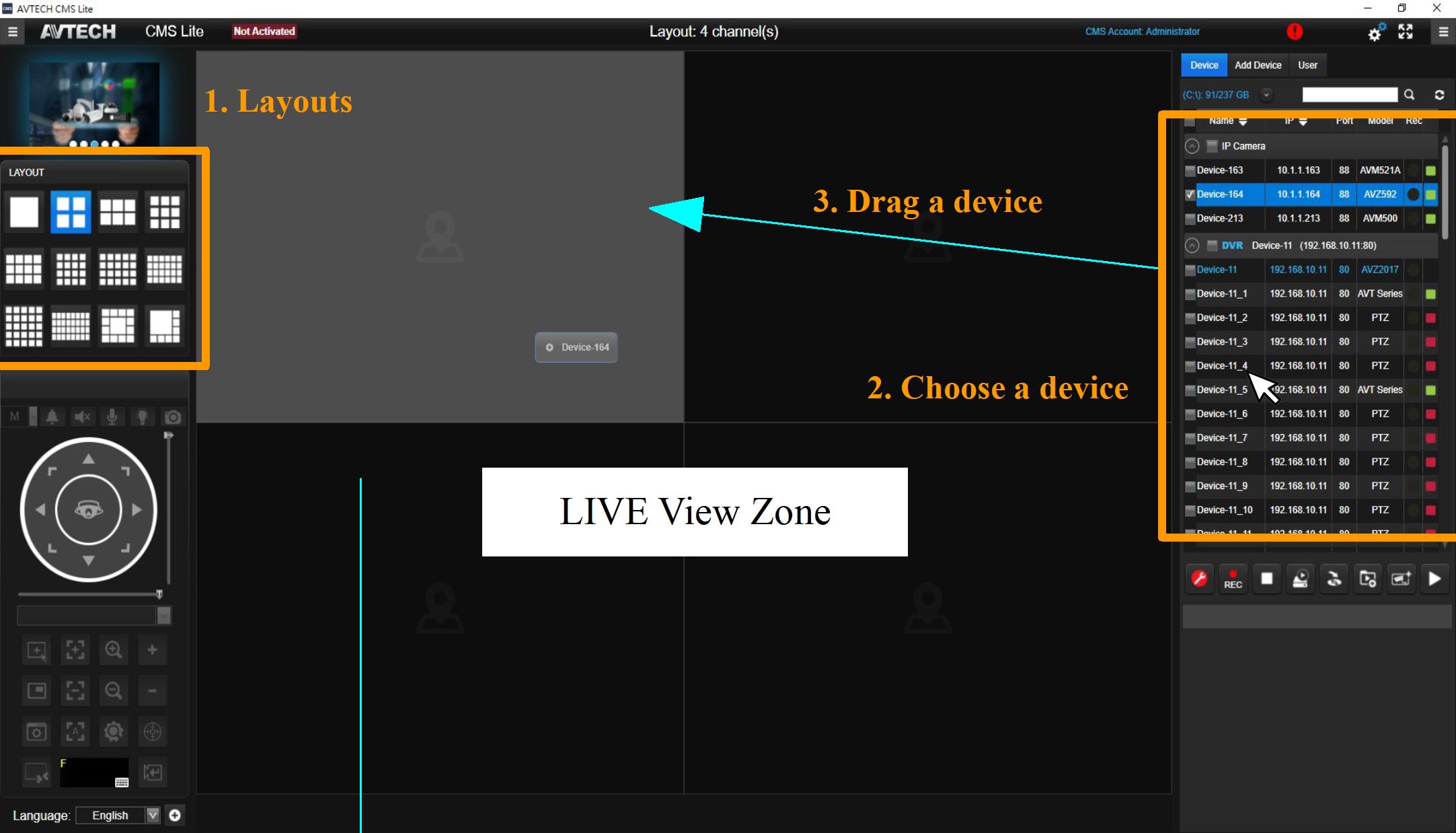 AVTECH CMS LITE Installation Guide 33 word image 3452 32