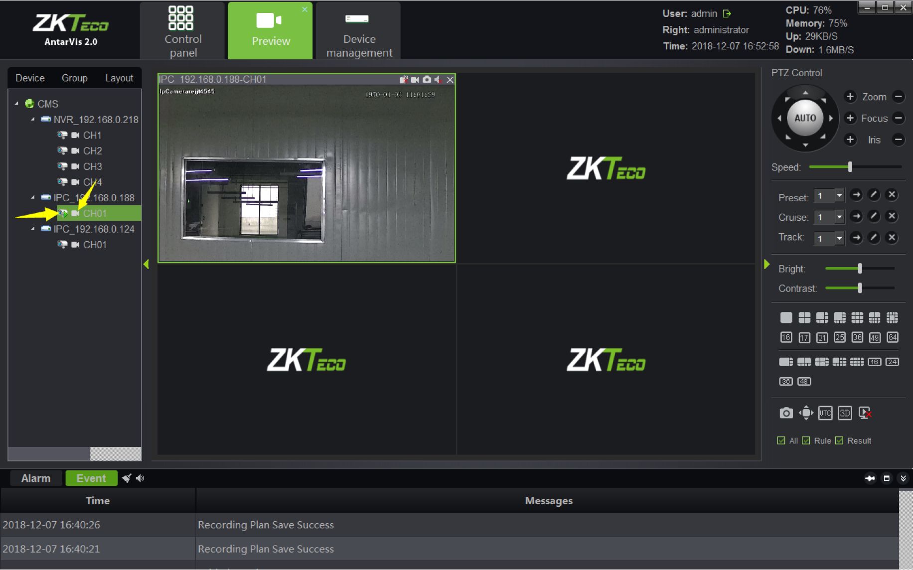 ZKTeco Antarvis VMS User Guide 158 word image 4059 38