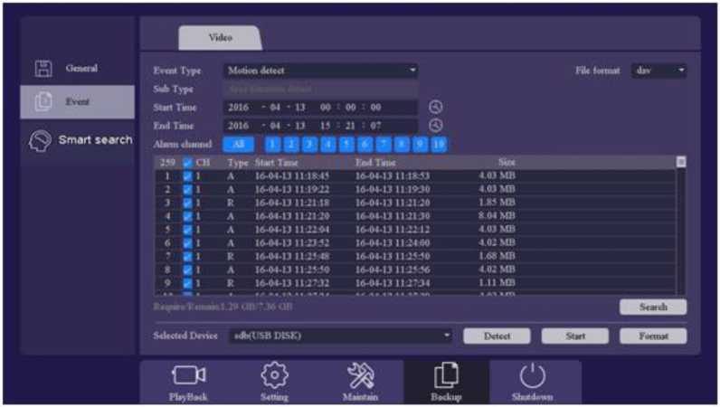 User Manual of Universal HD DVR 124 word image 562 123
