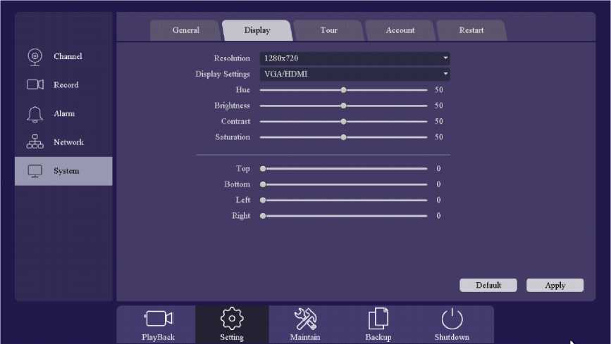 User Manual of Universal HD DVR 37 word image 562 36
